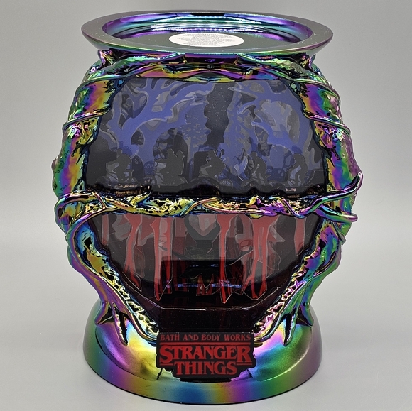 Bath & Body Works Stranger Things Light Up 3-Wick Candle Holder The Upside Down - Picture 1 of 7